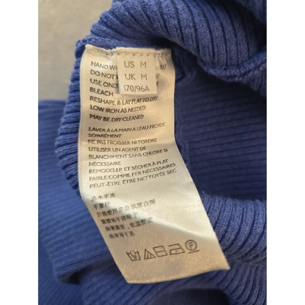 Free People Beach Waverly Sweater One Piece Jumpsuit in Birdsong Blue Medium